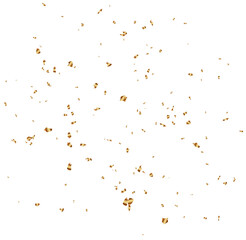 Wall Mural - Golden Festive Confetti