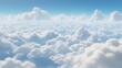  an airplane is flying in the sky with clouds and clouds in the sky and clouds in the sky, clouds and clouds, sky and clouds, clouds, clouds, clouds, clouds, clouds, clouds,.