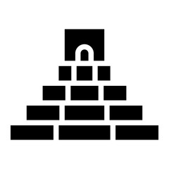 pyramid glyph 