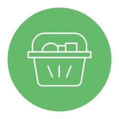 Sticker - Shopping Basket Icon