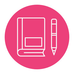 Sticker - Notebook Icon