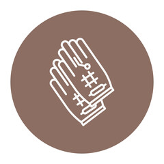 Sticker - Wired Gloves Icon