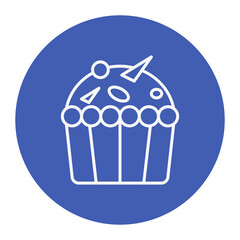 Sticker - Muffin Icon