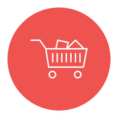 Sticker - Shopping Cart Icon