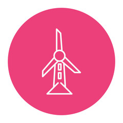 Sticker - Windmill Icon