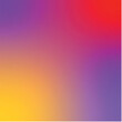 Color gradient, gradation circle, vector grain noise texture holographic blur abstract background. Color watercolor gradient blend mesh of neon iridescent colors gradation
