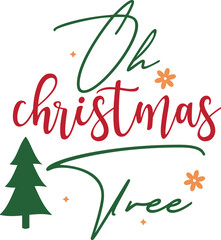 Wall Mural - oh christmas tree