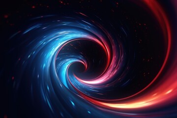 Poster - A captivating image of a swirling pattern in dark colors. This picture can add a sense of mystery and intrigue to various projects