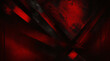 © Cobe - 3D red gray techno abstract background overlap layer on dark space with rough decoration. Modern graphic design element cutout shape style concept for web banners, flyer, card, or brochure cover.