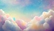 unicorn galaxy pattern pastel cloud and sky with glitter cute bright paint like candy background theme concept to montage or present your product for women girls in princess style