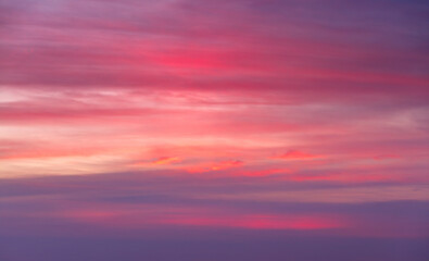 Wall Mural - Beautiful dramatic scenic after sunset sky background after sunset