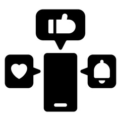 Sticker - Social Media Engagement Icon