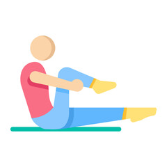 Sticker - Pilates Icon