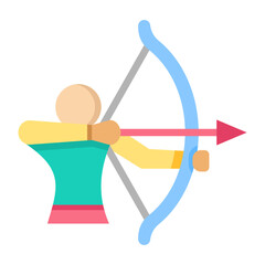 Sticker - Archery Icon