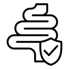 Sticker - Gut Health Icon