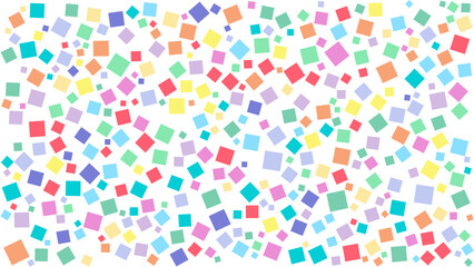 Poster - Colorful square pattern background