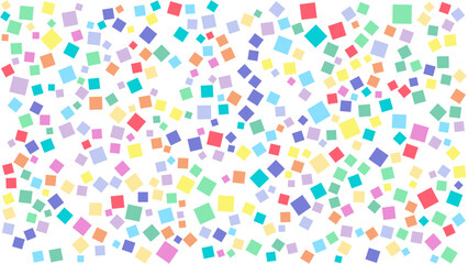 Poster - Colorful square pattern background