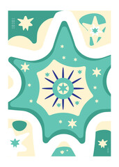 Poster - Abstract geometric pattern background design, modern neo geo pattern, vector geometric pattern design 