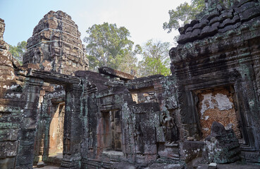 The overlooked Khmer temple of Banteay Kdei, Cambodia, built by Jayavarman VII