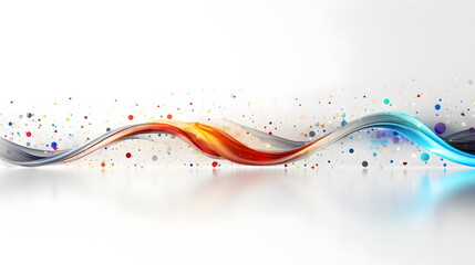 Abstract illustration of global endless computer technology business concept. Vector style suitable for presentations To attract the attention of the audience and create a modern image of business.