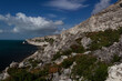 Whte cliffs of Jangul, Crimea