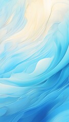 Wall Mural - abstract waves of energy pulsating through a digital ocean, creating a dynamic seascape of algorithm