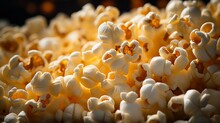 Close-up Of Popcorn Kernels Ready To Be Coated