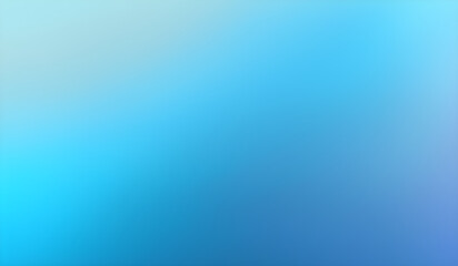 Trendy Pastel Blue Gradient Background, Transitioning From Dark to Light, With Blur Effect and Luminescent Shades. Creating a Stylish Modern Visual Backdrop. 