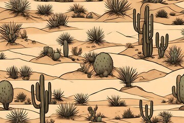 Wall Mural - **desert-