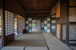 Japanese traditional house at Katsura Imperial Villa, Kyoto, Japan