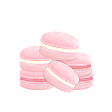 tasy pink macarons 