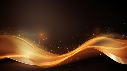 Holiday Abstract shiny color gold design element