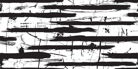 Poster - Grungy abstract brush lines . Brush strokes seamless pattern texture. Grange shapes .Grunge textured . Vector shapes with brush strokes .Screen print endless pattern texture
