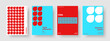 © kitka - Abstract Brochure Layout. Creative Poster Design. Geometric Background Template. Business Presentation. Flyer. Banner. Report. Book Cover. Notebook. Advertising. Leaflet. Newsletter. Catalog