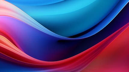 Poster - abstract colorful gradient background for design as banner, ads, and presentation concept : Generative AI