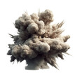 Bomb explosion smoke background. Smoke caused by explosions.