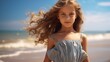 © Maryna - little girl portrait at the sea
