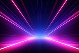 Fototapeta Tęcza - Party Pulse Abstract Neon Waves Fantastic Fusion Neon Lightscape,Neon Dance Floor Background