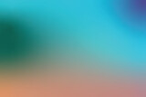 Fototapeta Zachód słońca - Smooth abstract glowing pastel gradient background vector