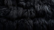 dark black fur texture.