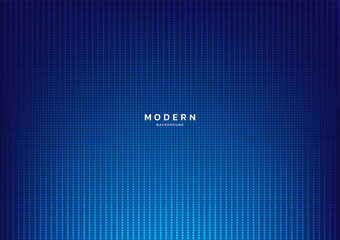 Aufkleber - Abstract modern blue background template. Dot lines high tech. Concept technology, futuristic, big data, Ai, network, business, online, financial, presentation, banner, advert