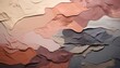  abstract creation, muted palette, soft mixture of earth tone with pastel  colors  