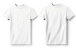 © KirKam - white t shirt isolated on white background