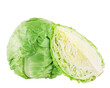 Cabbages isolated on white background