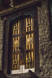 Fototapeta Góry - Old door.