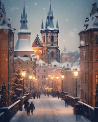 Wall Mural - charles bridge