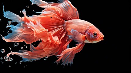 Beautiful betta fish under water UHD wallpaper