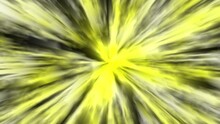 Psychedelic Yellow, Black Colors, Background