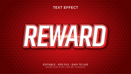 Fototapete - REWARD modern text effect