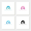 Soap Bubble On Letter G Logo Design editable